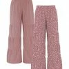 Deals ๐ Trend Blossoms Dusty Rose & Dusty Pink Dot Tiered Pants Set - ๐ง Girls โจ 2 Deals ๐ Trend Blossoms Dusty Rose & Dusty Pink Dot Tiered Pants Set - ๐ง Girls โจ -Trend Blossoms-shop zu109166068 main tm1663956273