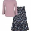 Discount 😉 Trend Blossoms Dusty Pink Puff-Sleeve Top & Navy Floral Button Maxi 👗 Skirt - 👧 Girls ❤️ 1 Discount 😉 Trend Blossoms Dusty Pink Puff-Sleeve Top & Navy Floral Button Maxi 👗 Skirt - 👧 Girls ❤️ -Trend Blossoms-shop zu109232880 main tm1664229261