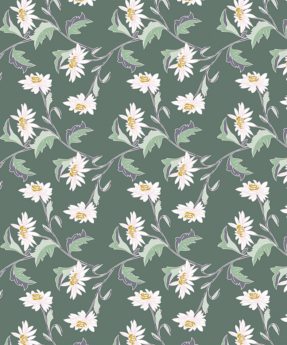 Budget 🤩 Trend Blossoms Green Gray Floral Ruffle-Accent Bow-Belt Joggers - 👧 Girls ❤️ 5 Budget 🤩 Trend Blossoms Green Gray Floral Ruffle-Accent Bow-Belt Joggers - 👧 Girls ❤️ - Image 3