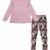 Best deal ๐ Trend Blossoms Dusty Pink Ruffle-Accent Long-Sleeve Top & Pink Floral Leggings - ๐ง Girls ๐ 1 Best deal ๐ Trend Blossoms Dusty Pink Ruffle-Accent Long-Sleeve Top & Pink Floral Leggings - ๐ง Girls ๐ -Trend Blossoms-shop zu109579491 main tm1665498064