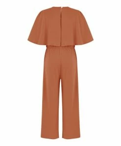 Top 10 ✨ Trend Blossoms Caramel Bow-Belt Flutter-Sleeve Jumpsuit - 👧 Girls 🌟 7 Top 10 ✨ Trend Blossoms Caramel Bow-Belt Flutter-Sleeve Jumpsuit - 👧 Girls 🌟 -Trend Blossoms-shop zu109685252 alt 2 tm1666285124