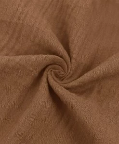 Coupon 🧨 Trend Blossoms Brown Crinkle Bell-Sleeve Ruffle-Hem Shift 👗 Dress - 👧 Girls 😍 -Trend Blossoms-shop zu109736911 alt 1 tm1665749096