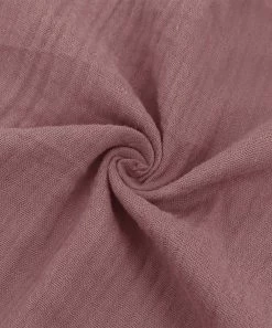 Top 10 🎉 Trend Blossoms Dusty Maroon Crinkle Bell-Sleeve Ruffle-Hem Shift 👗 Dress - 👧 Girls 🔔 -Trend Blossoms-shop zu109736914 alt 2 tm1665749096