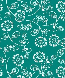 Flash Sale ⌛ Trend Blossoms Teal Floral Bell-Sleeve Ruffle-Hem Shift 👗 Dress - 👧 Girls ⌛ -Trend Blossoms-shop zu109743615 alt 2 tm1665749096