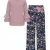 Brand new ๐ Trend Blossoms Dusty Pink Long-Sleeve Top & Navy Floral Wide-Leg Pants - ๐ง Girls โ 2 Brand new ๐ Trend Blossoms Dusty Pink Long-Sleeve Top & Navy Floral Wide-Leg Pants - ๐ง Girls โ -Trend Blossoms-shop zu109777198 main tm1666207210