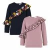 Promo ⭐ Trend Blossoms Dark Navy & Dusty Pink Leopard Ruffle-Accent Long Sleeve Top Set - 👧 Girls ⌛ 2 Promo ⭐ Trend Blossoms Dark Navy & Dusty Pink Leopard Ruffle-Accent Long Sleeve Top Set - 👧 Girls ⌛ -Trend Blossoms-shop zu109785575 main tm1666207210