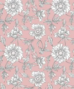 Budget 🤩 Trend Blossoms Pink & White Floral Lace-Collar Babydoll 👗 Dress - 👧 Girls ❤️ -Trend Blossoms-shop zu109879797 alt 2 tm1666453664