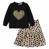 Buy ๐งจ Trend Blossoms Black Leopard Heart Long Sleeve Top & Light Tan Leopard Midi ๐ Skirt - ๐ง Girls ๐งจ 2 Buy ๐งจ Trend Blossoms Black Leopard Heart Long Sleeve Top & Light Tan Leopard Midi ๐ Skirt - ๐ง Girls ๐งจ -Trend Blossoms-shop zu109879815 main tm1666453664