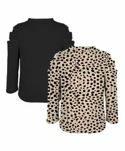 Flash Sale ๐คฉ Trend Blossoms Light Tan & Black Animal-Print Puff-Sleeve Top Set - ๐ง Girls ๐ 8 Flash Sale ๐คฉ Trend Blossoms Light Tan & Black Animal-Print Puff-Sleeve Top Set - ๐ง Girls ๐ -Trend Blossoms-shop zu109879946 alt 2 tm1666453664