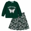 Best Pirce ๐ Trend Blossoms Dark Green Floral 'Dreams' Long-Sleeve Top & Bow-Accent Midi ๐ Skirt - ๐ง Girls โจ 2 Best Pirce ๐ Trend Blossoms Dark Green Floral 'Dreams' Long-Sleeve Top & Bow-Accent Midi ๐ Skirt - ๐ง Girls โจ -Trend Blossoms-shop zu109886601 main tm1666453664