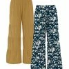 Outlet ๐งจ Trend Blossoms Navy & Mustard Crinkle & Floral Tiered Pants Set - ๐ง Girls ๐ 2 Outlet ๐งจ Trend Blossoms Navy & Mustard Crinkle & Floral Tiered Pants Set - ๐ง Girls ๐ -Trend Blossoms-shop zu109886604 main tm1666453664