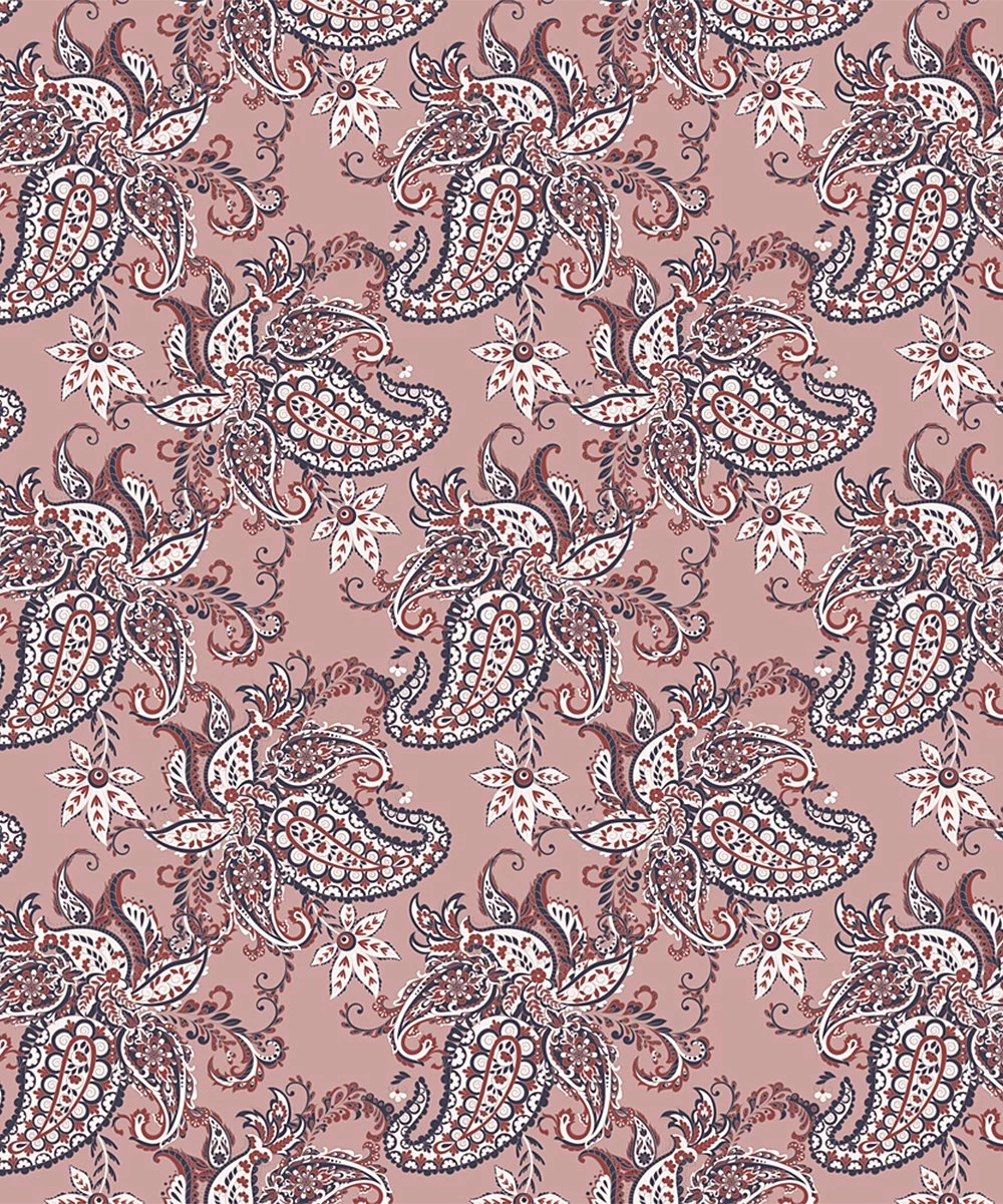 Outlet ๐ฏ Trend Blossoms Dusty Pink Paisley Ruffle Sleeveless Top & Navy Bow Maxi ๐ Skirt - ๐ง Girls ๐ 4 Outlet ๐ฏ Trend Blossoms Dusty Pink Paisley Ruffle Sleeveless Top & Navy Bow Maxi ๐ Skirt - ๐ง Girls ๐ - Image 2