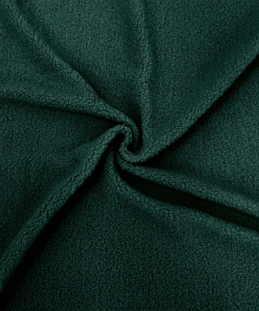 Budget ๐ฅฐ Trend Blossoms Dark Green Fleece Drop-Shoulder Long-Sleeve Top & Joggers - ๐ง Girls โ 5 Budget ๐ฅฐ Trend Blossoms Dark Green Fleece Drop-Shoulder Long-Sleeve Top & Joggers - ๐ง Girls โ - Image 3