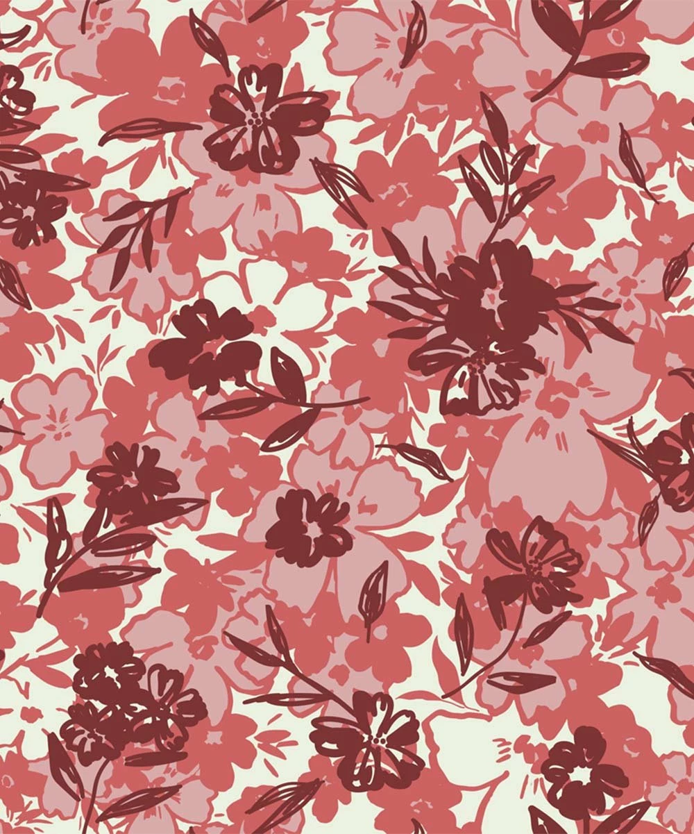 Best Pirce ⌛ Trend Blossoms Pink Velvet Knot-Front Top & Floral Flare Pants - 👧 Girls 👏 5 Best Pirce ⌛ Trend Blossoms Pink Velvet Knot-Front Top & Floral Flare Pants - 👧 Girls 👏 - Image 3