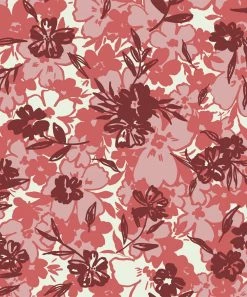 New 🌟 Trend Blossoms Light Cream & Pink Floral Puff-Sleeve Bow-Belt Jumpsuit - 👧 Girls 🔔 -Trend Blossoms-shop zu110555225 alt 2 tm1668454044