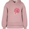 Cheapest 👍 Trend Blossoms Dusty Pink & Green Floral Leaf Puff-Sleeve Hoodie - 👧 Girls 🥰 -Trend Blossoms-shop zu110725343 main tm1668626131
