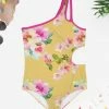 Cheapest ๐ Trend Blossoms Mustard & Pink Floral Asymmetrical Cut-Out One-Piece - ๐ง Girls โจ 2 Cheapest ๐ Trend Blossoms Mustard & Pink Floral Asymmetrical Cut-Out One-Piece - ๐ง Girls โจ -Trend Blossoms-shop zu110725699 main tm1669072878