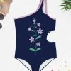 Wholesale ๐ Trend Blossoms Navy Asymmetrical Floral Cut-Out One-Piece - ๐ง Girls โค๏ธ 2 Wholesale ๐ Trend Blossoms Navy Asymmetrical Floral Cut-Out One-Piece - ๐ง Girls โค๏ธ -Trend Blossoms-shop zu110725775 main tm1669072878