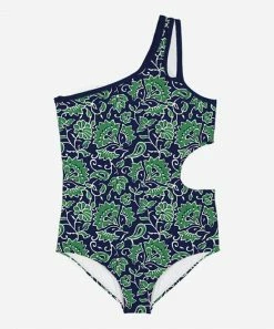 Brand new 🤩 Trend Blossoms Navy & Green Floral Asymmetrical Cut-Out One-Piece - 👧 Girls 😀 5 Brand new 🤩 Trend Blossoms Navy & Green Floral Asymmetrical Cut-Out One-Piece - 👧 Girls 😀 -Trend Blossoms-shop zu110734181 alt 1 tm1669072878
