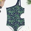 Brand new ๐คฉ Trend Blossoms Navy & Green Floral Asymmetrical Cut-Out One-Piece - ๐ง Girls ๐ 1 Brand new ๐คฉ Trend Blossoms Navy & Green Floral Asymmetrical Cut-Out One-Piece - ๐ง Girls ๐ -Trend Blossoms-shop zu110734181 main tm1669072878