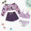 Best deal ✨ Trend Blossoms Purple Floral & Stripe 👙 Bikini Set - 👧 Girls 🎁 1 Best deal ✨ Trend Blossoms Purple Floral & Stripe 👙 Bikini Set - 👧 Girls 🎁 -Trend Blossoms-shop zu110734182 main tm1669072878
