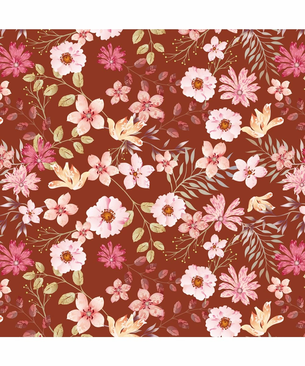 Hot Sale ⭐ Trend Blossoms White Ruffle-Accent Sleeveless Top & Brown Floral Flare Pants - 👧 Girls ⌛ 5 Hot Sale ⭐ Trend Blossoms White Ruffle-Accent Sleeveless Top & Brown Floral Flare Pants - 👧 Girls ⌛ - Image 3