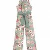 Best Sale 💯 Trend Blossoms Dusty Mint & Pink Floral Bow-Belted Sleeveless Jumpsuit - 👧 Girls ✔️ 1 Best Sale 💯 Trend Blossoms Dusty Mint & Pink Floral Bow-Belted Sleeveless Jumpsuit - 👧 Girls ✔️ -Trend Blossoms-shop zu110823534 main tm1668881386