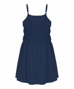 Buy 🎁 Trend Blossoms Navy Smocked A-Line 👗 Dress - 👧 Girls 🌟 -Trend Blossoms-shop zu110823627 alt 1 tm1668881386