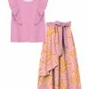 Brand new ๐ Trend Blossoms Pink Ruffle-Trim Sleeveless Top & Pink Floral Maxi ๐ Skirt - ๐ง Girls ๐ 2 Brand new ๐ Trend Blossoms Pink Ruffle-Trim Sleeveless Top & Pink Floral Maxi ๐ Skirt - ๐ง Girls ๐ -Trend Blossoms-shop zu111121358 main tm1669814752