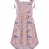 Budget 🤩 Trend Blossoms Dusty Pink & Blue Dragonfly & Floral Tie-accent Sleeveless Hi-low 👗 Dress - 👧 Girls 😍 2 Budget 🤩 Trend Blossoms Dusty Pink & Blue Dragonfly & Floral Tie-accent Sleeveless Hi-low 👗 Dress - 👧 Girls 😍 -Trend Blossoms-shop zu111160814 main tm1669738277