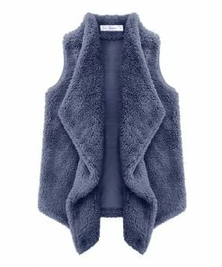 Best reviews of 😍 Trend Blossoms Navy Fleece Vest - 👧 Girls 🔥