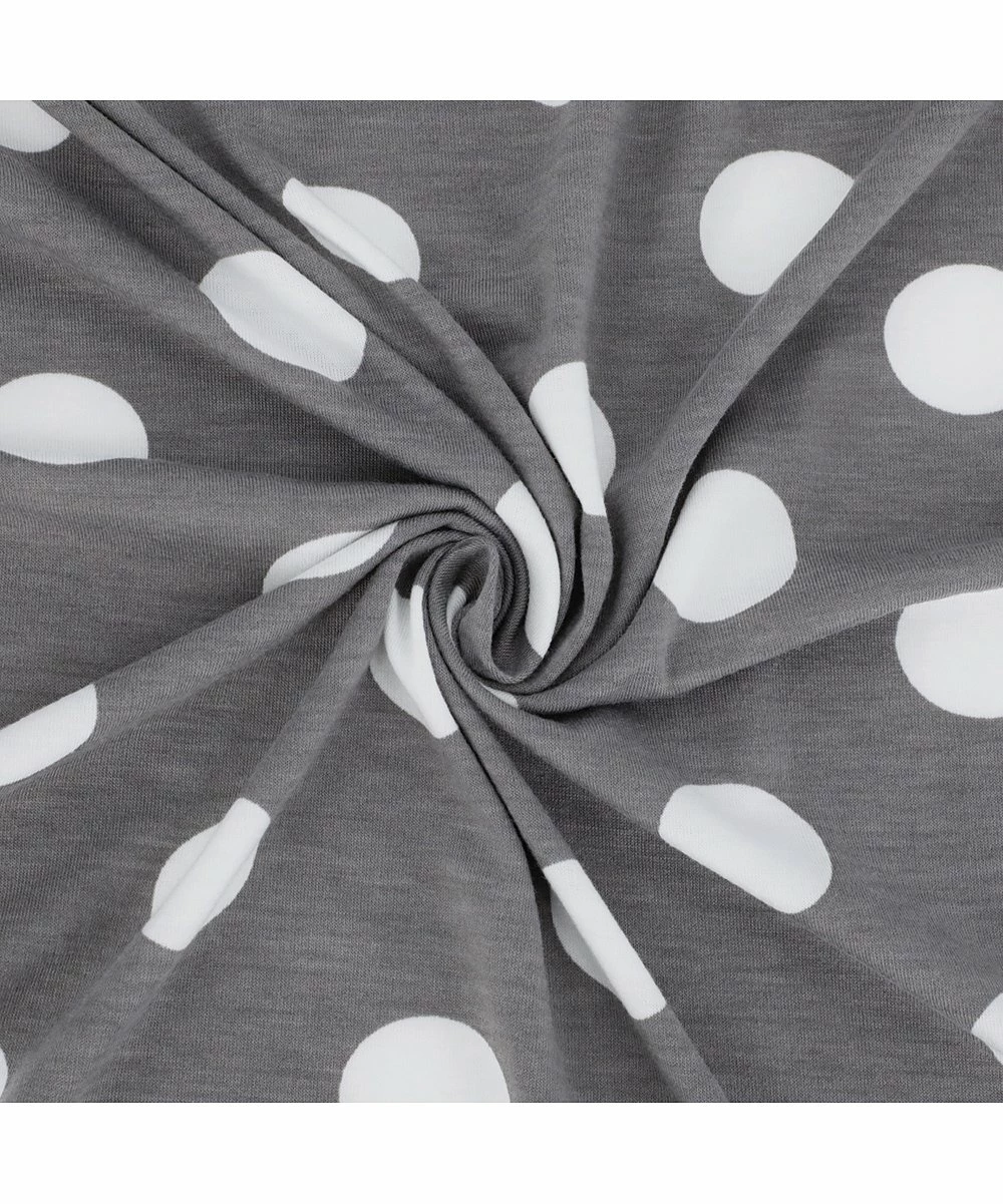 Best deal 😉 Trend Blossoms Dark Gray Polka Dot Bow-Belt Hi-Low 👗 Dress - 👧 Girls 👍 5 Best deal 😉 Trend Blossoms Dark Gray Polka Dot Bow-Belt Hi-Low 👗 Dress - 👧 Girls 👍 - Image 3