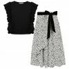 Buy ⌛ Trend Blossoms Black & Ivory Leopard-Print Angel-Sleeve Top & Tie-Waist 👗 Skirt - 👧 Girls ⌛ 2 Buy ⌛ Trend Blossoms Black & Ivory Leopard-Print Angel-Sleeve Top & Tie-Waist 👗 Skirt - 👧 Girls ⌛ -Trend Blossoms-shop zu98025099 main tm1627081648