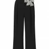 Promo ✔️ Trend Blossoms Black Leopard Bow-Accent Wide-Leg Pants - 👧 Girls 👏 -Trend Blossoms-shop zu98147701 main tm1627650516