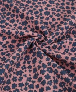 New 💯 Trend Blossoms Dark Navy Ruffle Long-Sleeve Top & Pink & Navy Floral 👗 Skirt - 👧 Girls 🛒 -Trend Blossoms-shop zu98933396 alt 2 tm1630002099