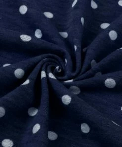 Outlet 🛒 Trend Blossoms Burgundy & Navy Polka Dot Angel-Sleeve Top Set - 👧 Girls 🧨 -Trend Blossoms-shop zu99052067 alt 2 tm1630595090