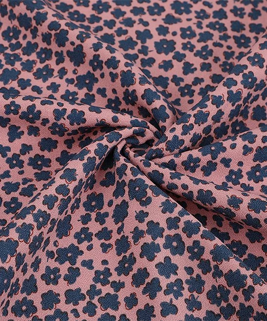 Cheap ๐ฅฐ Trend Blossoms Dark Navy Ruffle Long-Sleeve Top & Pink Floral Tie-Waist ๐ Skirt - ๐ง Girls ๐คฉ 5 Cheap ๐ฅฐ Trend Blossoms Dark Navy Ruffle Long-Sleeve Top & Pink Floral Tie-Waist ๐ Skirt - ๐ง Girls ๐คฉ - Image 3